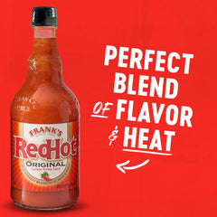 Franks RedHot Original dipping sauce adds bold heat and flavor