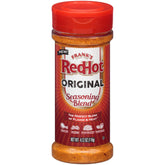 Franks RedHot Original Seasoning jar front for pantry flavor boost