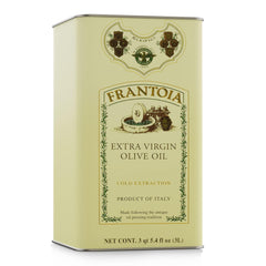 FRANTOIA EVOO 3L tin label highlights Sicilian heritage for everyday cooking