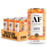 Free AF Apero Spritz can front for gatherings, a refreshing non-alcoholic option.