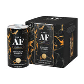 Free AF Whiskey Ginger can front view, gluten-free low-calorie mocktail option