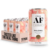 Free AF Paloma non-alcoholic can front view, ready to drink and low calorie