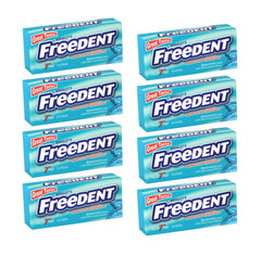 Freedent Spearmint gum 15 sticks per pack, convenient breath refresh on the go.
