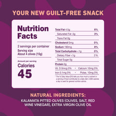 Freestyle Snacks olives in a pouch ready-to-eat and mess-free