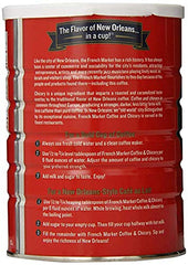 French Market Coffee & Chicory can pack 6 for convenient New Orleans flavor at home.