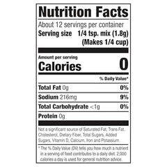 French's Au Jus Gravy Mix packaging closeup showing compact 0.75 oz packets.