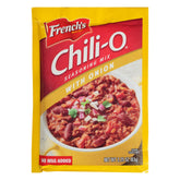 French's Chili-O Onion seasoning mix bottle boosts homemade chili flavor
