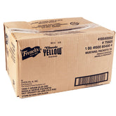 French's Classic Yellow Mustard packet, 7g, ideal for single-serve condiments.