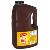French's Sweet BBQ Sauce 1 gal pour yields a glossy, sweet finish on grilled chicken