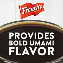 French's Worcestershire Sauce kosher-gluten-free 1gal for inclusive seasoning across dishes.