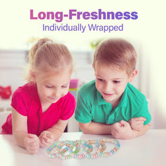 Fresh Finest candy bracelets serve as charming goody bag fillers at celebrations