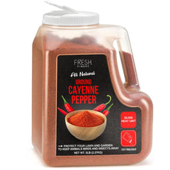 Fresh Finest cayenne powder bulk 5lb with bold heat for everyday cooking.