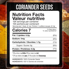 Fresh Finest coriander seeds aroma elevates marinades and spice blends.