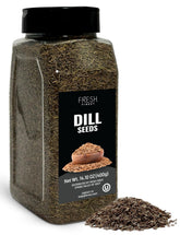 Fresh Finest dill seed whole seeds in a jar, ideal for pickling flavor