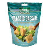 Fresh Gourmet Premium Caesar croutons in a bowl deliver restaurant-style crunch
