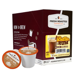 Fresh Roasted Coffee Butter Rum pods pack ready for quick flavor exploration