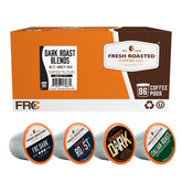 Fresh Roasted Coffee dark roast variety pack K-Cup for quick mornings.