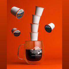 Fresh Roasted Coffee Ghiberti pod delivers cocoa and black currant with a smooth finish.