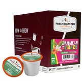 Fresh Roasted Coffee Jamaican Me Crazy pod pack 24-count for quick, flavorful mornings.