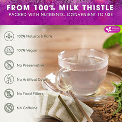 FRESHDRINKUS Biodegradable tea bags shown; eco-friendly packaging.