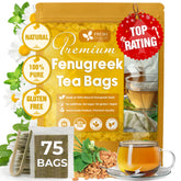 FreshDrinkUS fenugreek tea bags pack ready for daily brewing