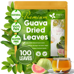 FreshDrinkUS guava leaves 100% natural, ideal as a pure tea base