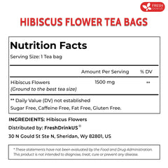 FreshDrinkUS hibiscus flowers closeup with vibrant color and sun-dried aroma.