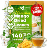 FreshDrinkUS mango leaf tea packaging showing resealable bag for long freshness