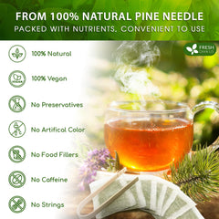 FreshDrinkUS tea brewing in a cup illustrating an easy, ready-to-brew herbal experience