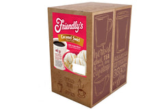Friendly's 40-count pack highlights convenience and value for daily caramel flavored coffee.