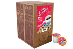 Friendly's 100% Arabica beans in premium pods for smooth daily brew