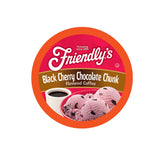Friendly's coffee pods packaging for cherry chocolate ice cream flavor, ready for gifting and mornings