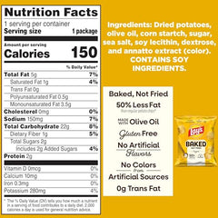 Frito-Lay Baked Lay’s Original with olive oil, oven-baked flavor
