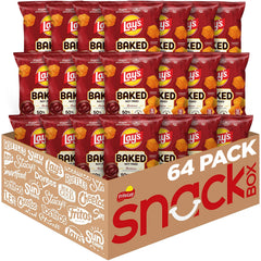 Frito-Lay Baked Lays Barbecue bags display a crispy, lighter snack option for after-school snacking.
