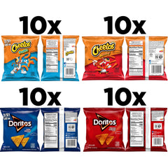 Frito Lay Doritos Cool Ranch chips on shelf ready for family movie night