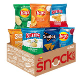 Frito-Lay Tangy Favorites Mix Harvest Cheddar Sunchips bag for quick, satisfying snacking anywhere.