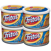 Fritos Bean Dip straight pack multi-cans showing convenient, shareable snack