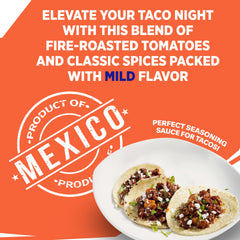 FRONTERA taco filling sizzling in pan with sauce ready