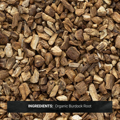 Frontier Burdock Root organic Bulgaria farm scene showing care.