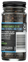 Frontier Co-op peppercorns close-up reveal rich texture ideal for grinding