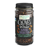 Frontier Co-op cloves whole select jar front, aromatic spice for baking and stews