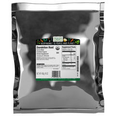 Frontier Co-op dandelion root cut and sifted 1 lb bag ready for tea.