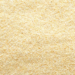 Frontier Co-op Garlic Granules sprinkled over sauce for depth.