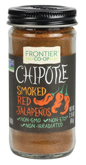 Frontier Co-op Ground Chipotle Pepper pack shows smoky, versatile seasoning for meals