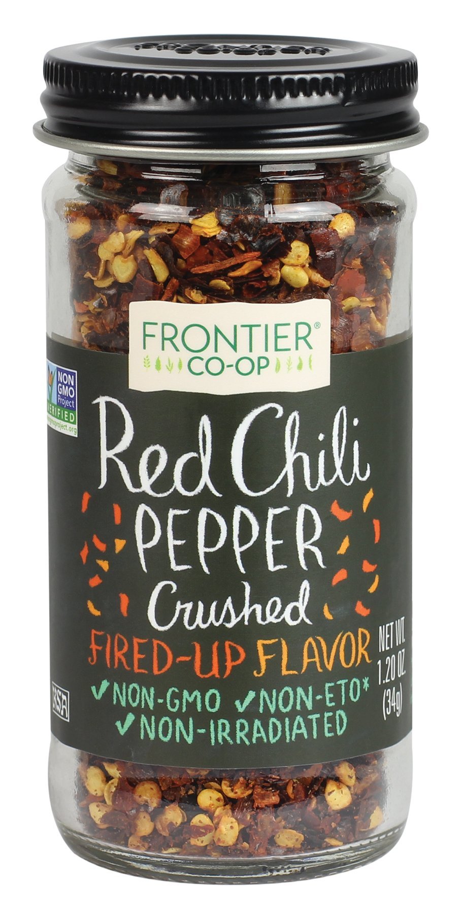 Frontier Co-op ground red cayenne pepper bottle for bold flavor in sauces