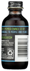 Frontier Co-op Indonesian Vanilla Extract glass bottle on kitchen counter inspires baking.