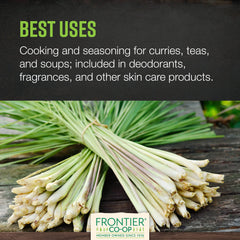 Frontier Co-op lemongrass adds citrusy depth to curries and sauces