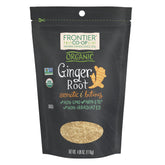 Frontier Co-op Organic Ground Ginger Root bag ready for everyday cooking.