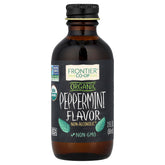 Frontier Co-op Peppermint Flavor bottle pour shows minty aroma for desserts