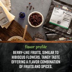 Frontier Co-op rosehips in tea infuser ready for fragrant infusions.